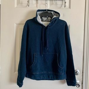 Petrol Denim hoodie sweater